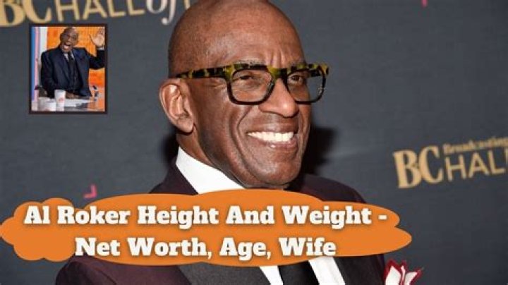 Al Roker's Height And Weight Discoveries And Insights