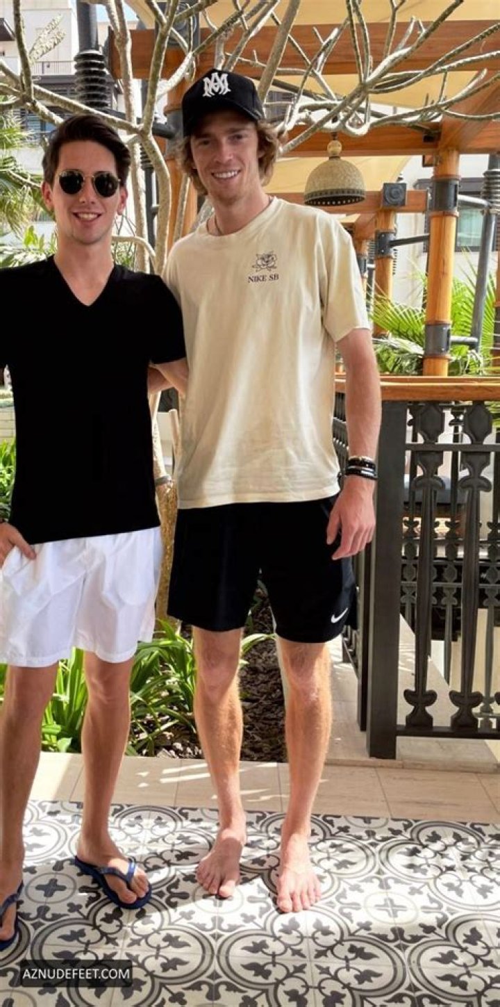 Andrey Rublev's Height In Feet