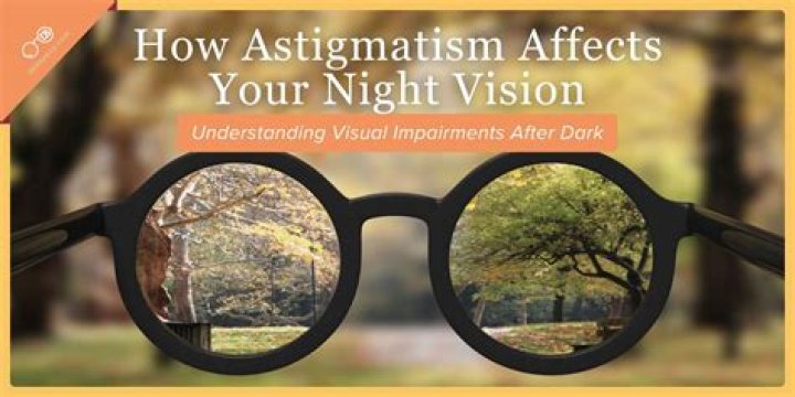 Astigmatism At Night In Rain