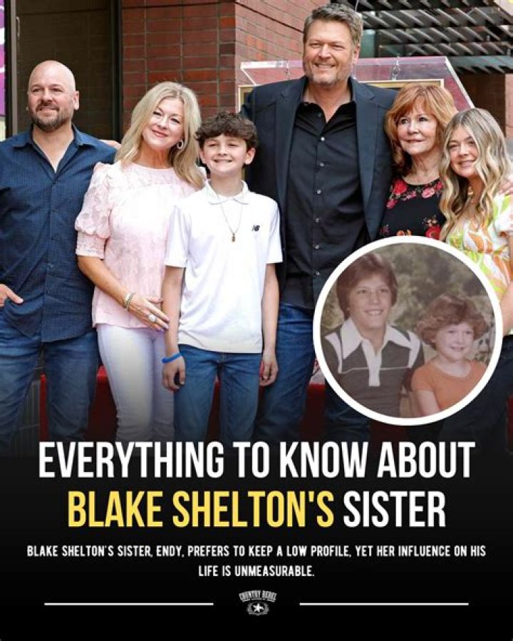 Blake Shelton And His Sister's Unbreakable Bond