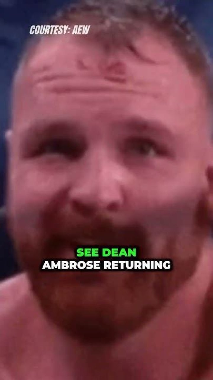 Unveiling The Prospects Of Dean Ambrose's WWE Return For "gulham5"
