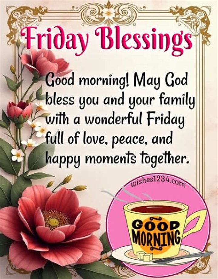 Unveiling The Power Of Friday Morning Blessings And Greetings: Discoveries And Insights