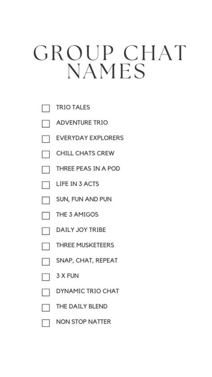 Discover Irresistible Funny Group Chat Names For 3