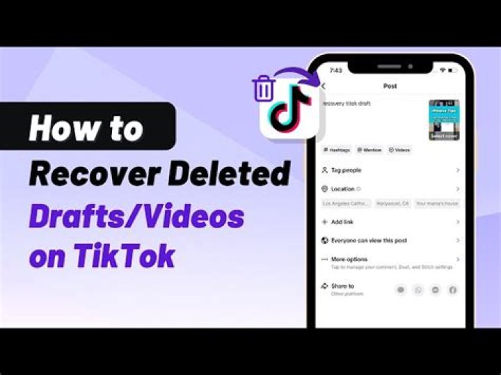 Rediscover Your Lost TikTok Videos