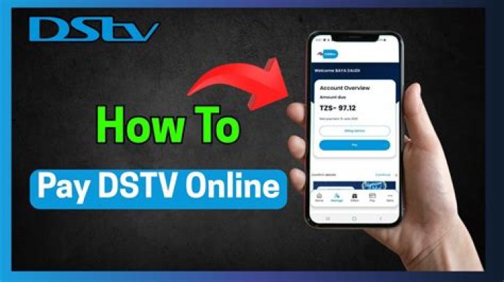 Master The Art Of Paying DSTV Online