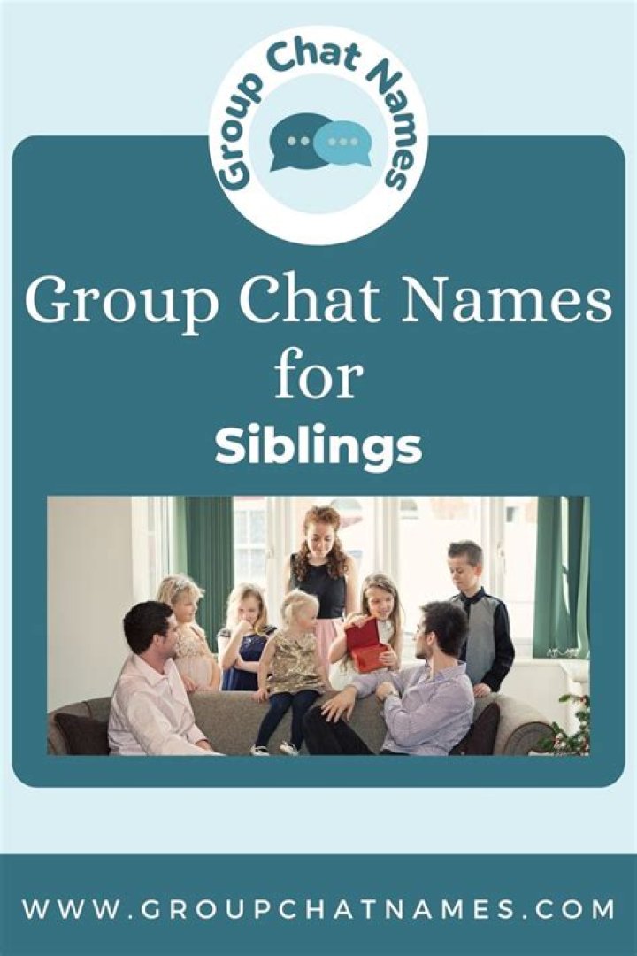 Discover The Magic Of Names For Siblings Group