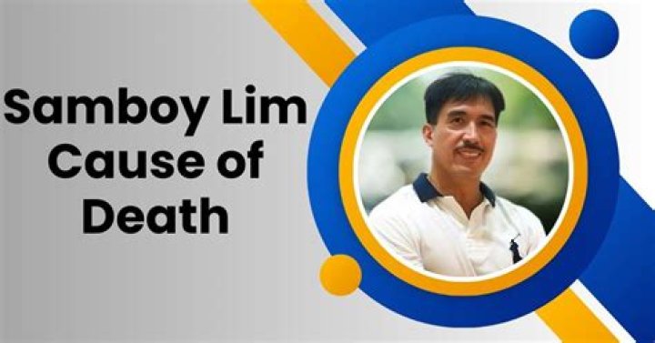 Samboy Lim's Cause Of Death And Its Impact