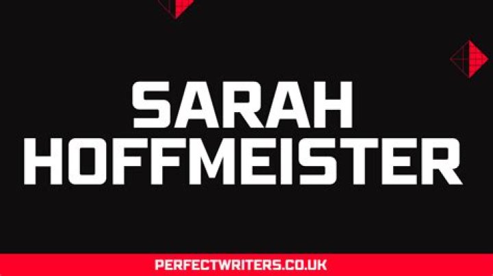 Unveiling Sarah Hoffmeister's Net Worth: Secrets, Insights, And Success