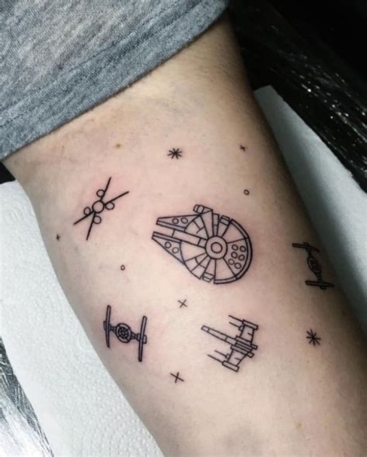 Discover The Art Of Simple Star Wars Tattoos