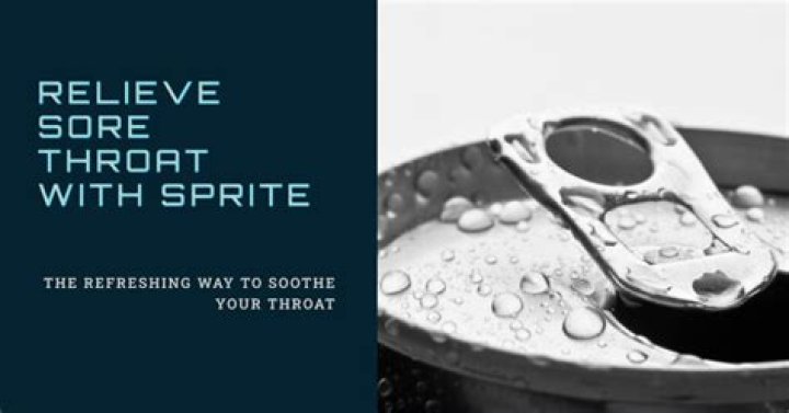 Unveil The Secrets: Sprite For Sore Throats