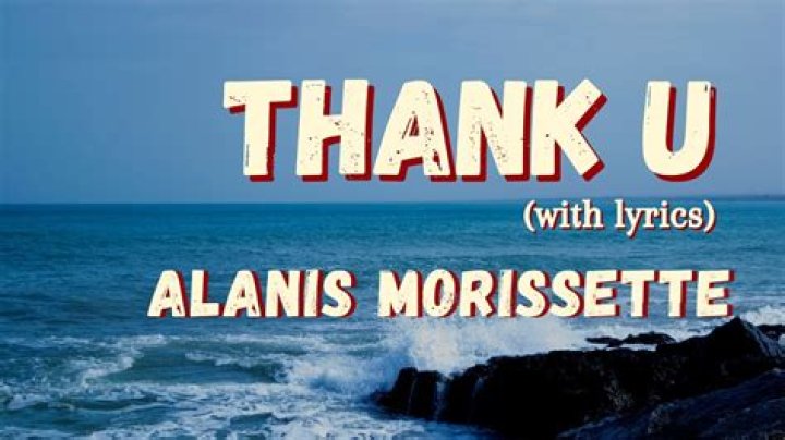 Uncover The Depth And Power Of "Thank U Alanis Lyrics"