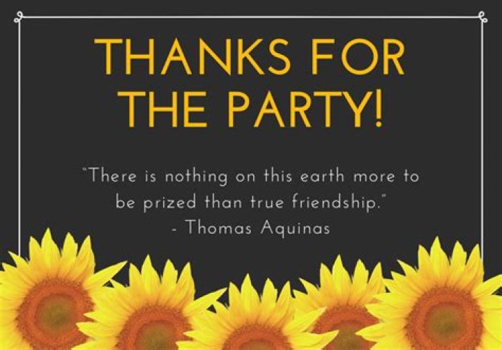 Unveiling The Art Of "Thanks For Party": Discoveries And Insights