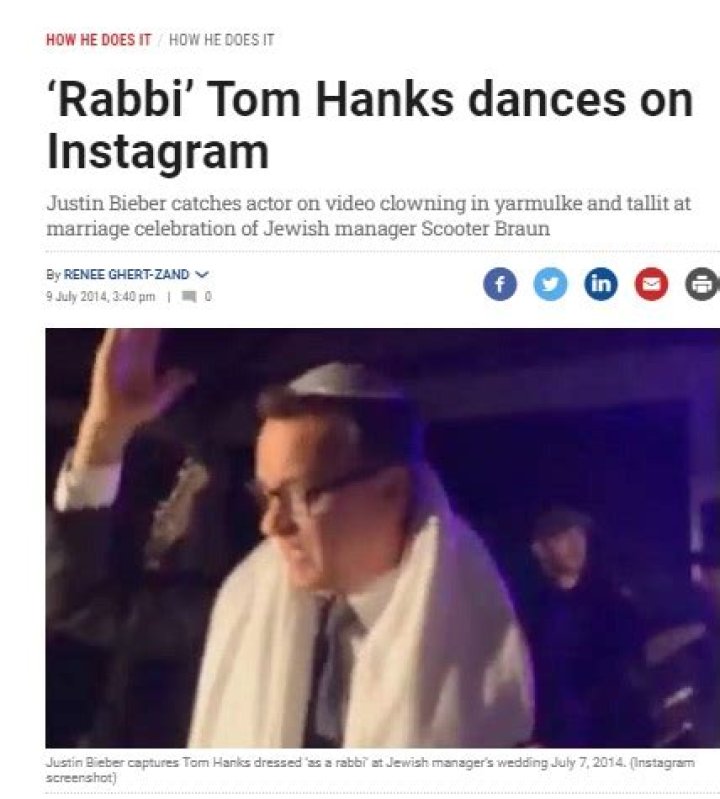 Uncovering Tom Hanks' Resolute Support For Israel: Insights And Discoveries