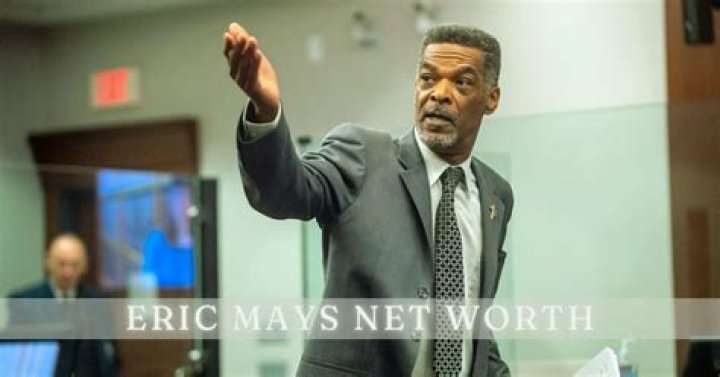 Unveiling Eric Mays' Net Worth: Secrets Of Wealth Revealed